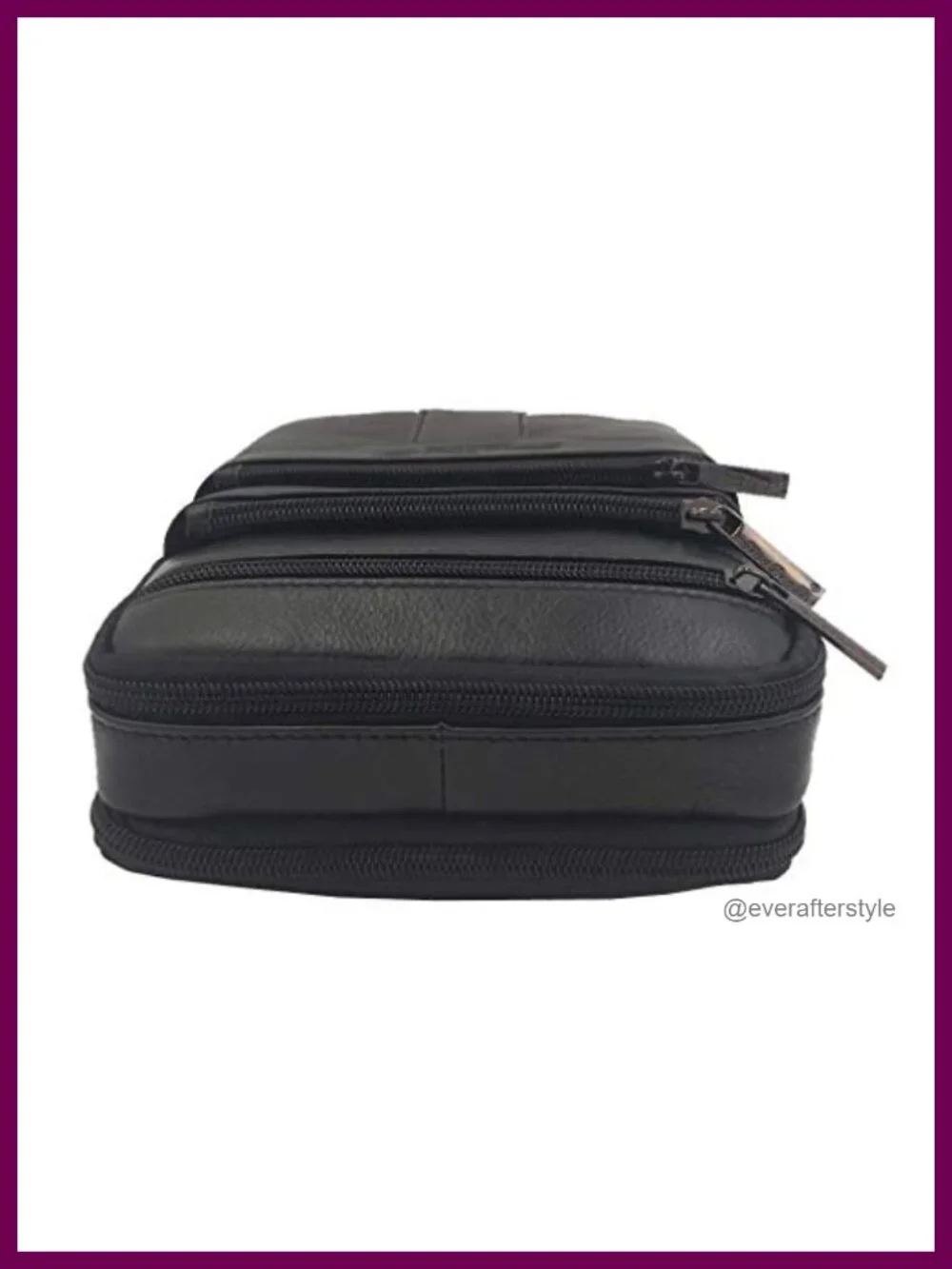 Genuine Leather Messenger Sling Bag Crossbody Shoulder Bag Travel Business